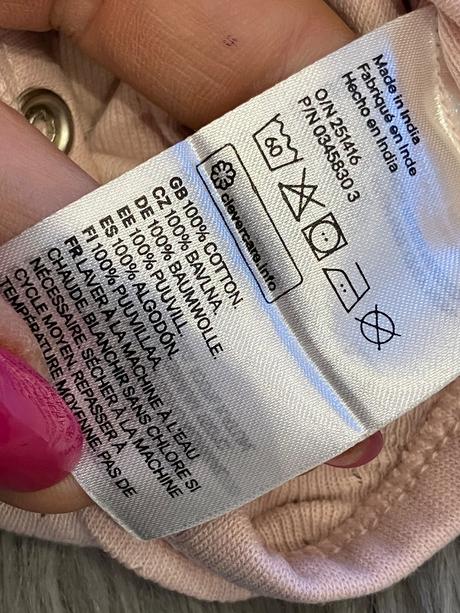Dievčenské body s mašličkou ružové h&m (74), 74