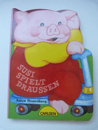Kniha - susi spielt draussen,