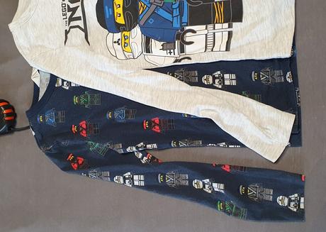 134/140 2ks lego ninjago, h&m,134