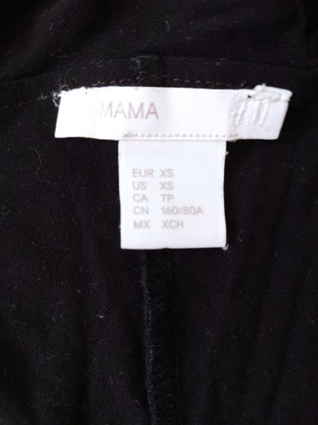 Mama šaty, h&m,xs