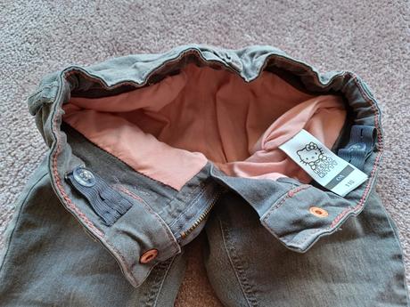 Zateplené rifle hello kitty, palomino,104