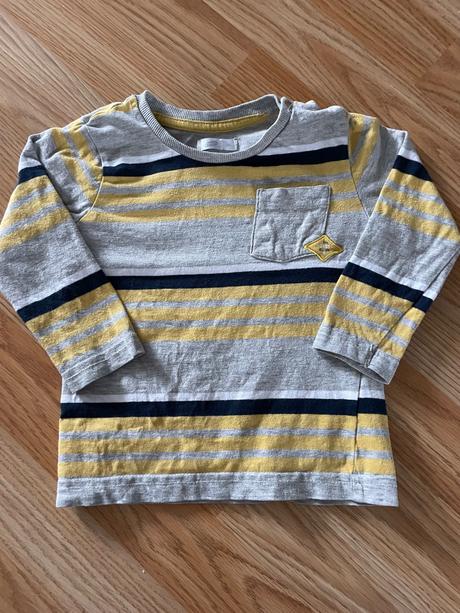 8x tričko dlhý rukáv, f&f,86