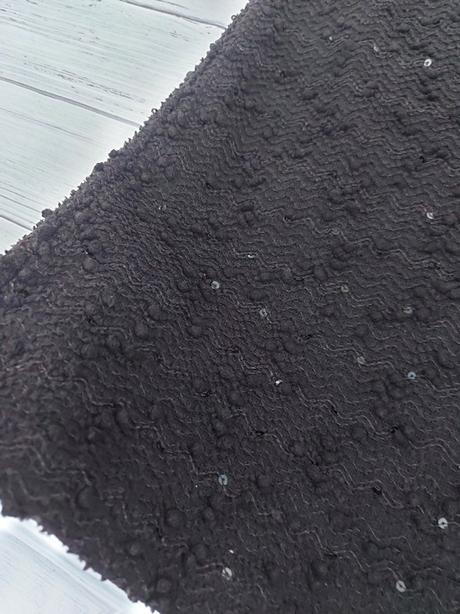 Čierne mini šaty, gate,m