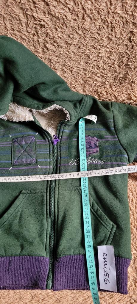 Mikina s teplou vložkou, denim,122