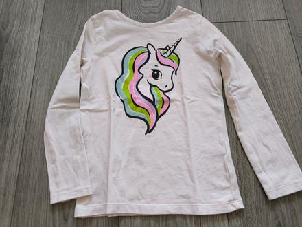 Tričko s dlhým rukávom, h&m,110