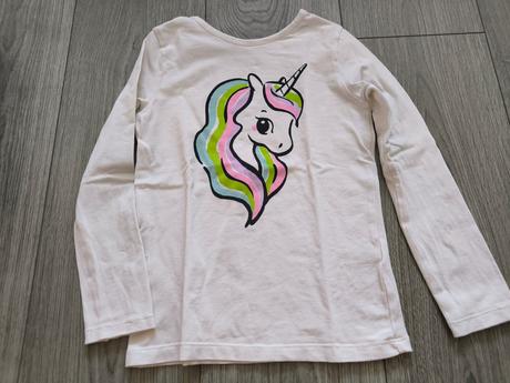 Tričko s dlhým rukávom, h&m,110