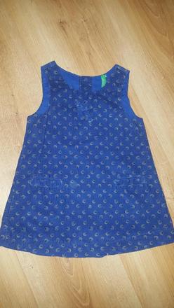 Menčestrové šatičky benetton č.74, benetton,74
