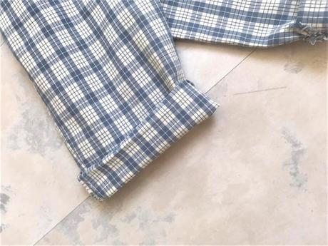 Kockované 7/8 nohavice, 38