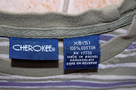 Pekne zelene tricko, cherokee,116