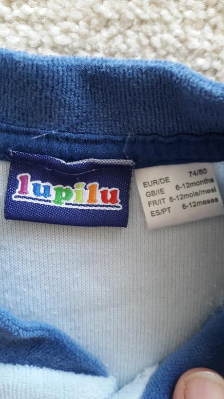 2overal na spanie 6-12m, lupilu,80