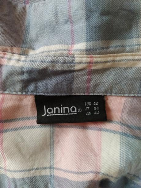 Dlhšia ruzovomodra košeľa., jack wolfskin,40