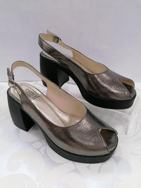 Letné kožené sandále zn.simen 24220555 z+b, 36 / 37 / 38 / 39 / 40