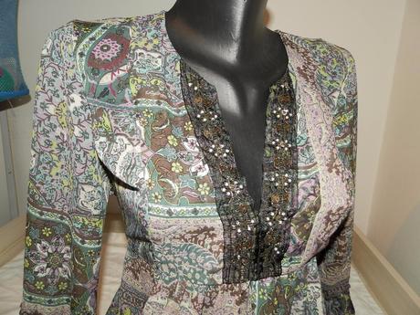 Ľahúčka šifónová tunika s-l, wallis,s