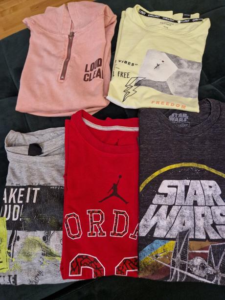 5x tričká, reserved,164