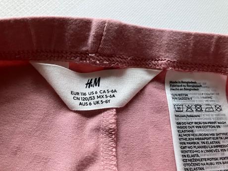Legíny, h&m,116