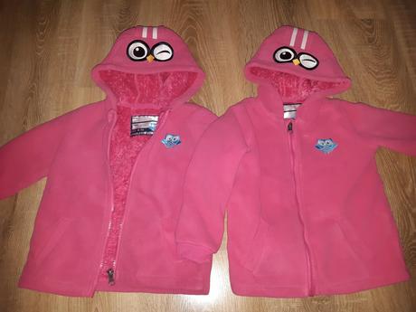 Dievčenské zateplené mikiny- tchibo (98-104), tchibo,98