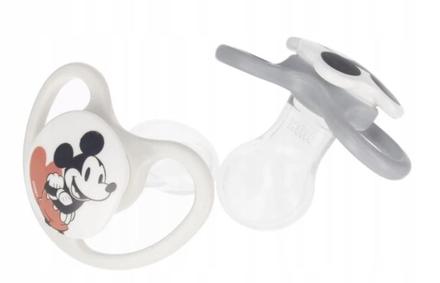Nuk silikónový cumlík space mickey&minnie 18-36m,, nuk