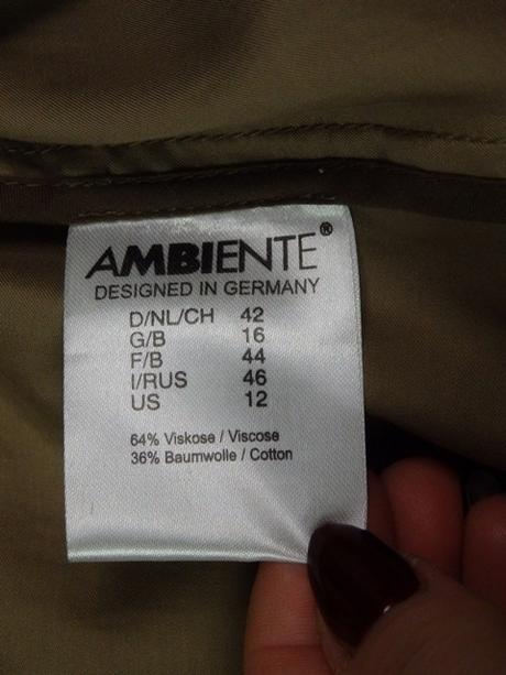 Luxusný prechodný kabátik, 44