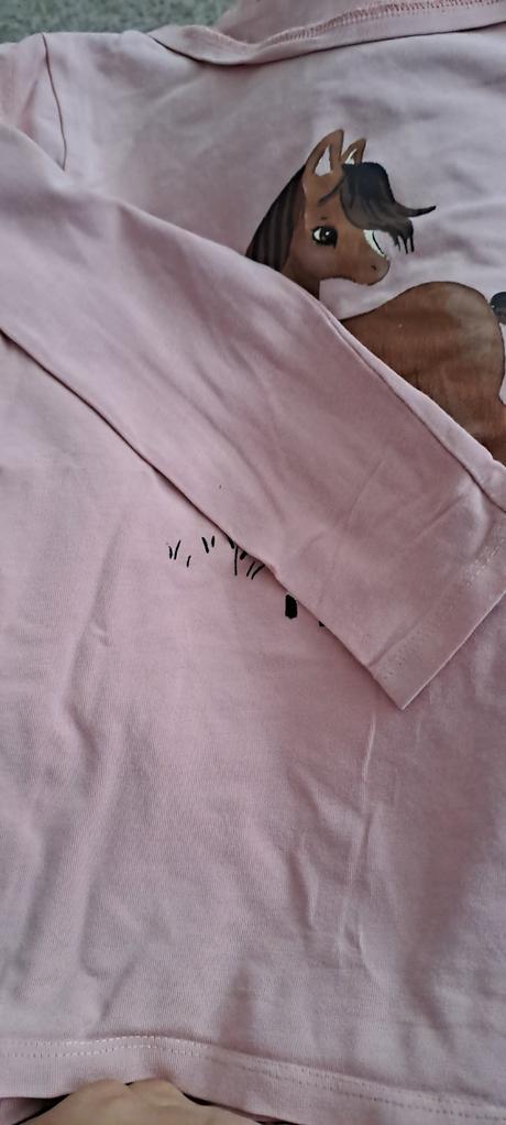 Tričká s dlhým rukávom 12 ks, h&m,110