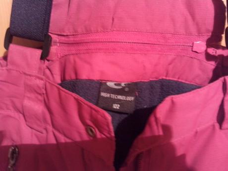 Oteplené nohavice, lyžiarske č.122, 122