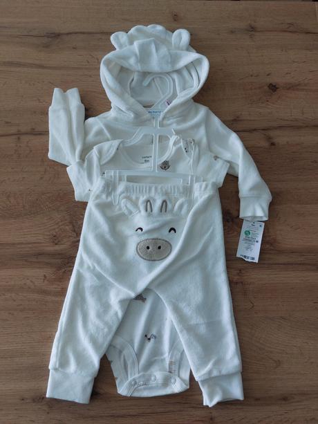 3- dielna suprava (body, nohavice, mikina), carter's