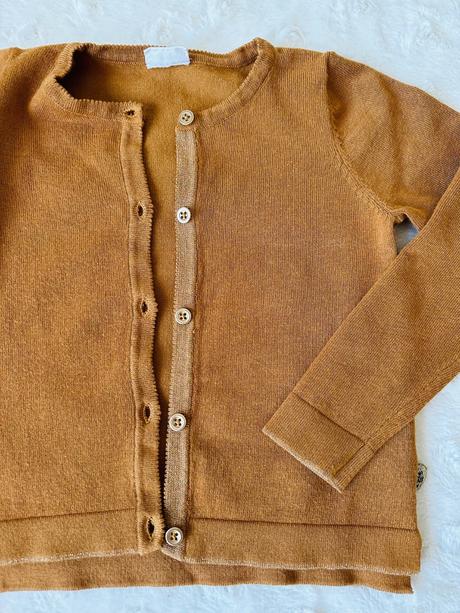 Jemný koňakový svetrík pdl 104, pompdelux,104