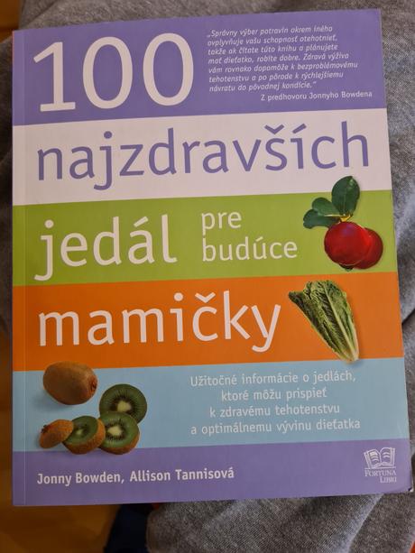 Kniha 100 najzdravších jedál pre tehotné, 
