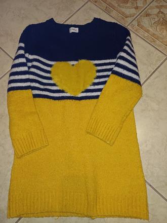 Svetríkové šaty, f&f,116