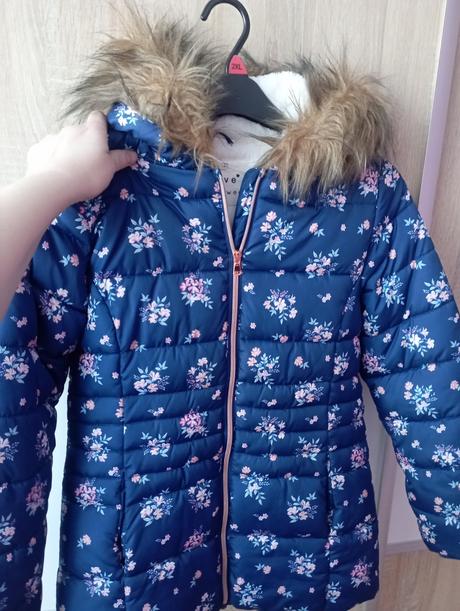 Zimná bunda pre slečnu, f&f,152