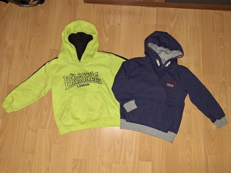 2 frajerske mikiny, lonsdale,104