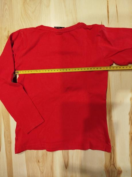 Červené tričko so srdiečkom, 128