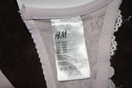 Podprsenka h&m veľ.80d + druhá h&m zadarmo, h&m,80d