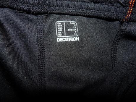 Čierne legíny, decathlon,xs