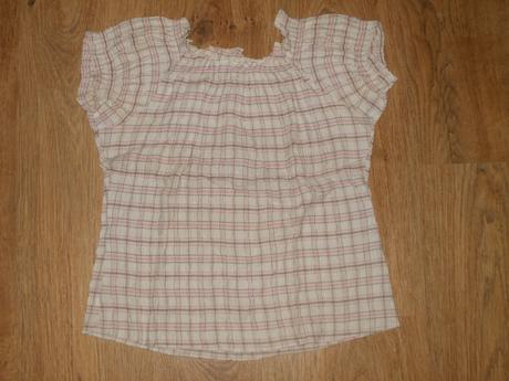 Dve krepové dievčenské tričká, 134