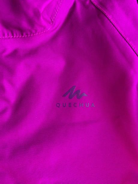 Dievčenská turistická bunda, decathlon,140