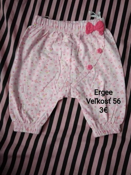 Letné nohavice, ergee,56