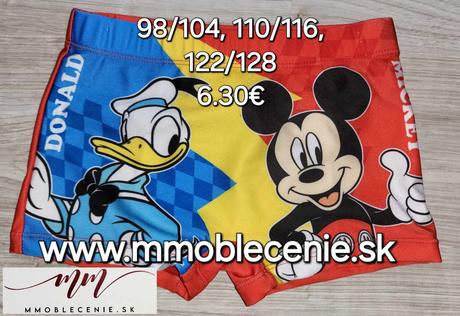 Plavky mickey, disney,98 - 128