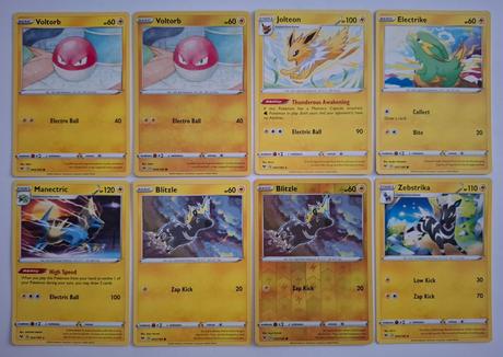 Pokémon karty "vivid voltage" (2), 