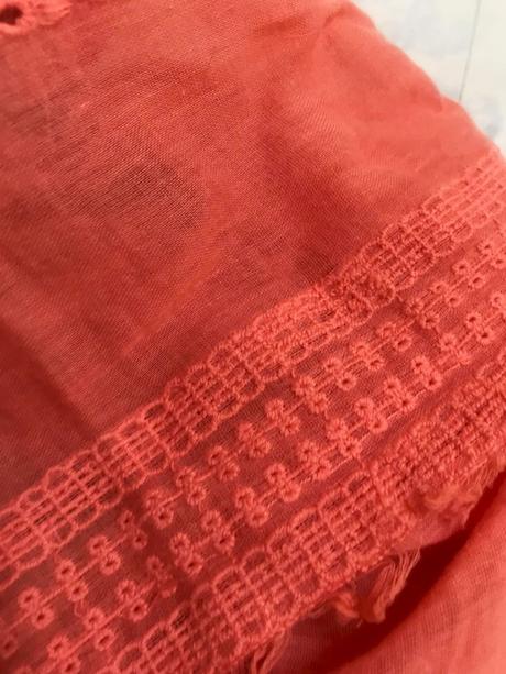 Bavlnená indická šatka na krk /tunel, xl