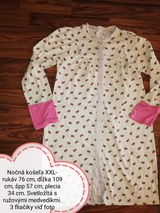 Nočná košeľa xxl, xxl