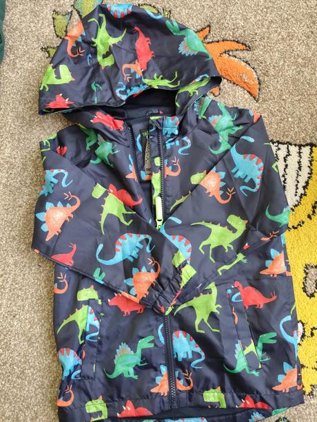 Jarná bunda- vzor dino., f&f,116