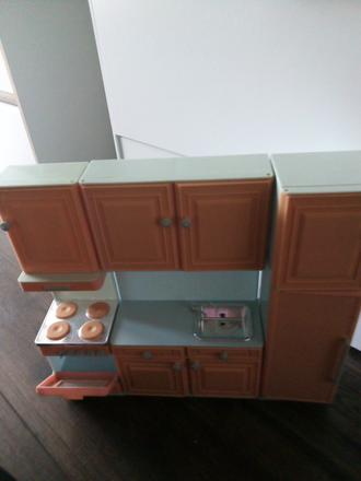 Kuchyňa pre barbie,