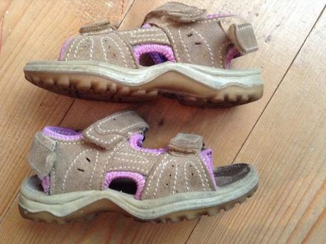 Kožené sandalky, bären-schuhe,27