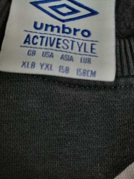 Mikina chlapcenska umbro modra vel. 158, umbro,158