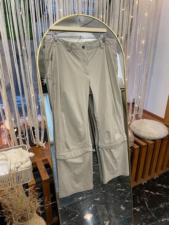 Turistické šušťákové nohavice pre moletky, 50