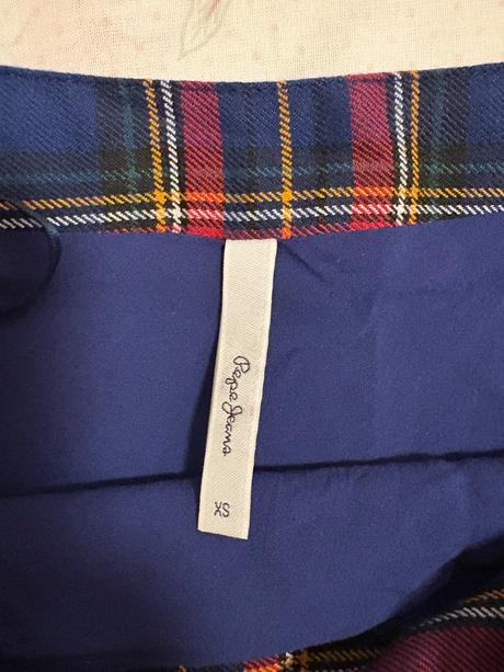 Pepe jeans károvaná sukňa, pepe jeans,34