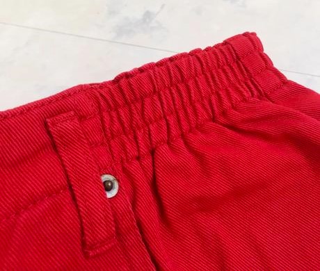 Bavlnené hrubšie nohavice, denim,48