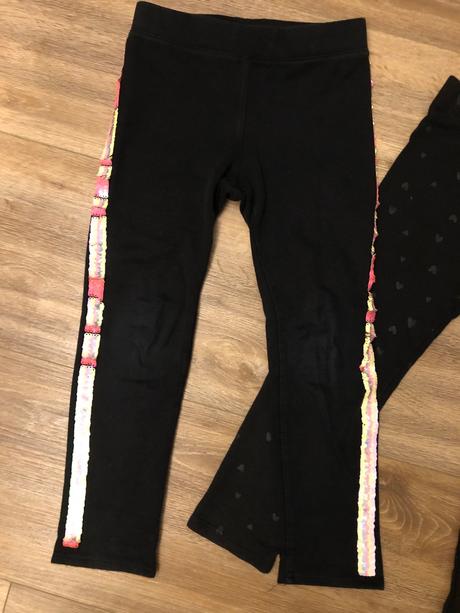 Cierne leginy h&m vel.110, h&m,110