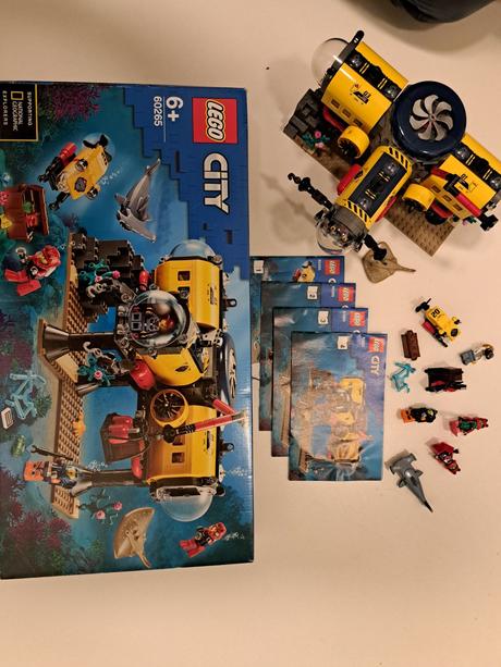 Lego city 60265 oceánska prieskumná základňa,