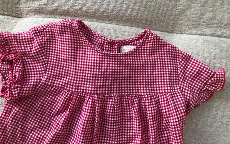 Červeno - biela károvaná blúzka zara, 98, zara,98